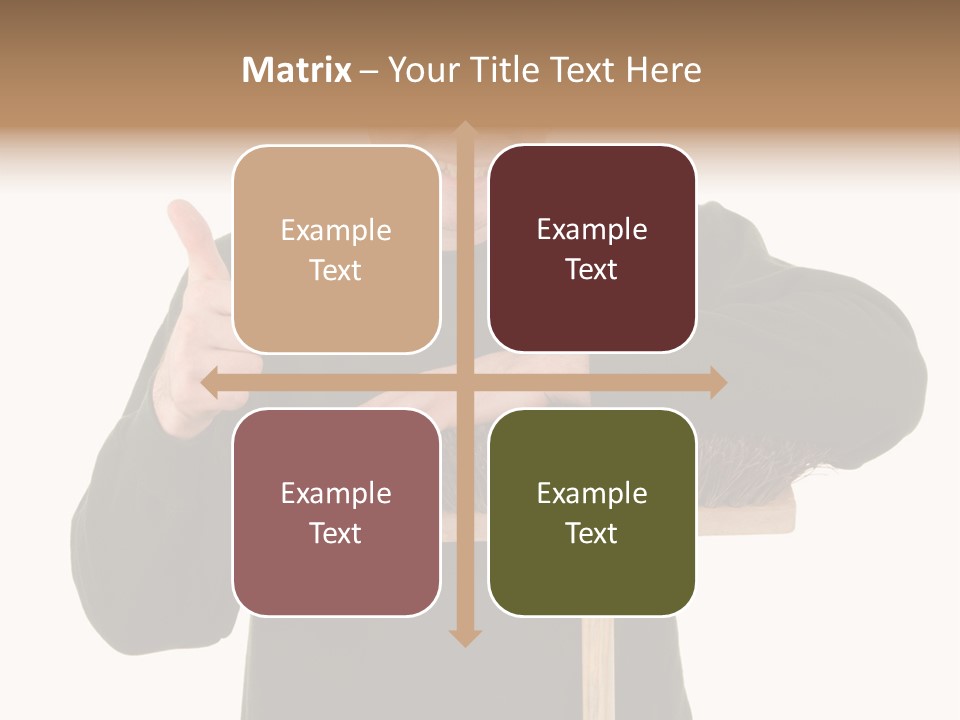 Worker Jumper  PowerPoint Template