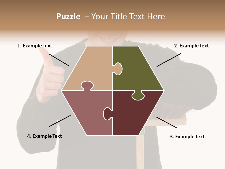 Worker Jumper  PowerPoint Template