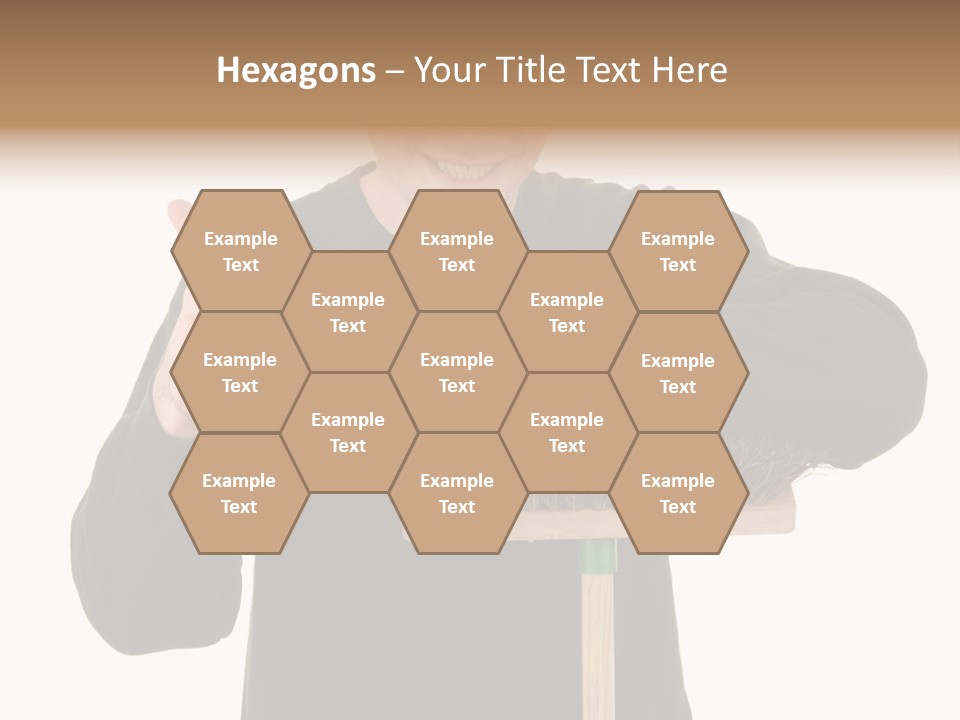 Worker Jumper  PowerPoint Template