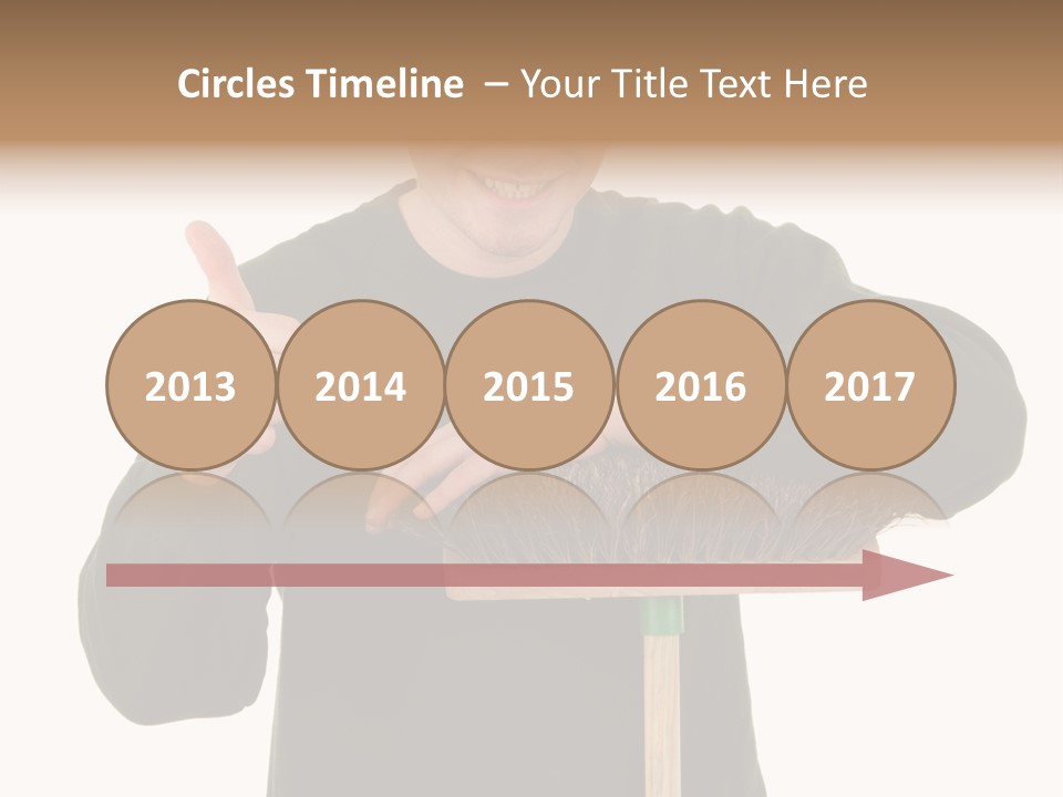 Worker Jumper  PowerPoint Template