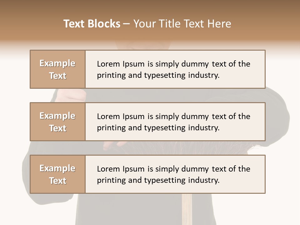 Worker Jumper  PowerPoint Template