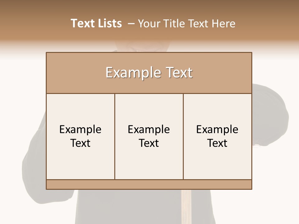 Worker Jumper  PowerPoint Template