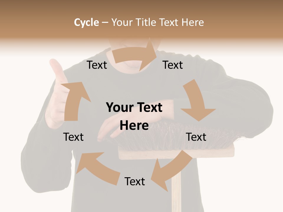 Worker Jumper  PowerPoint Template