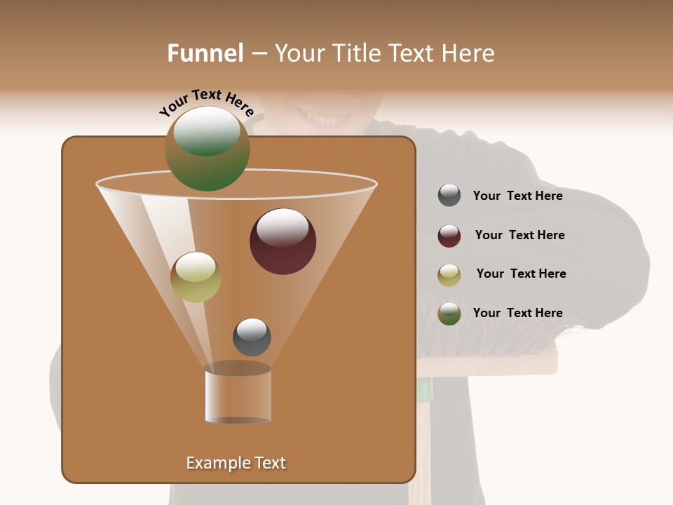 Worker Jumper  PowerPoint Template