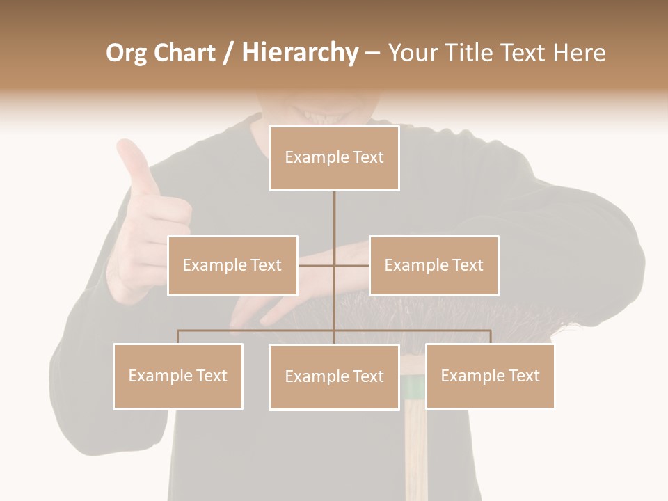Worker Jumper  PowerPoint Template