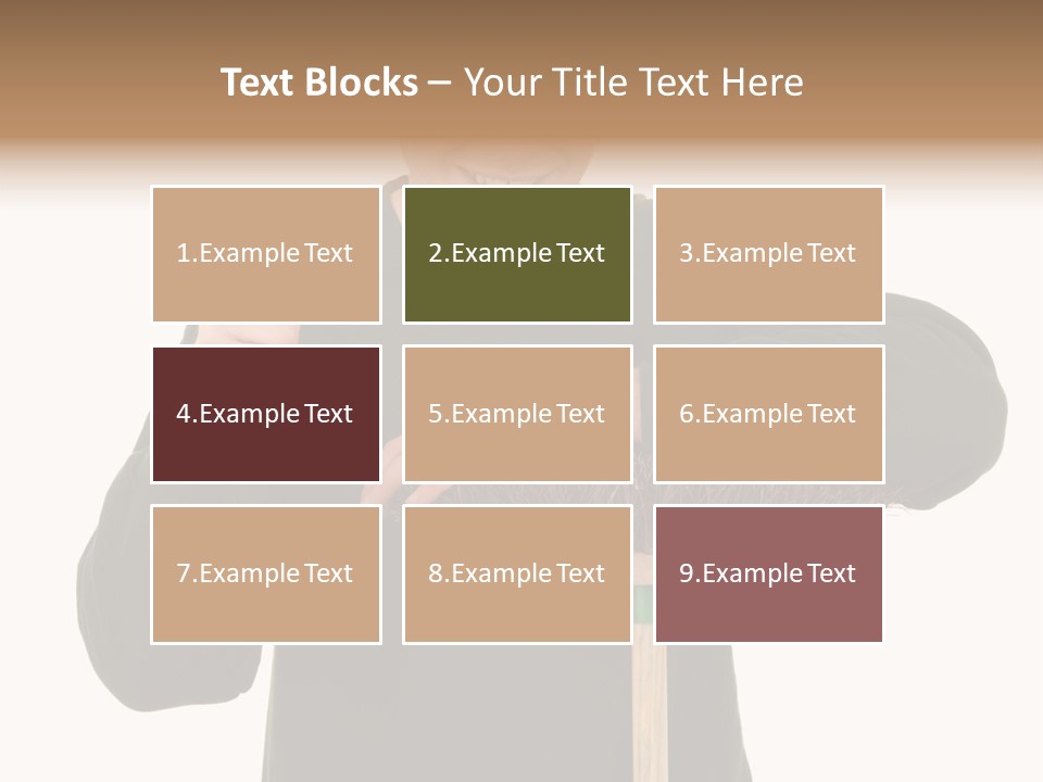 Worker Jumper  PowerPoint Template