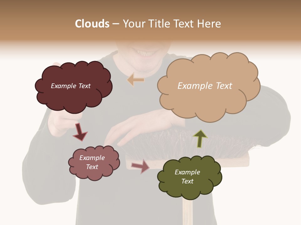 Worker Jumper  PowerPoint Template