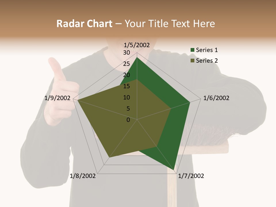 Worker Jumper  PowerPoint Template