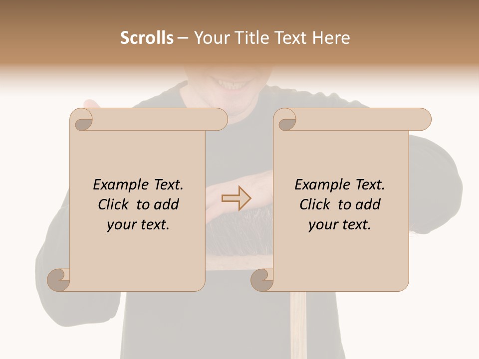 Worker Jumper  PowerPoint Template