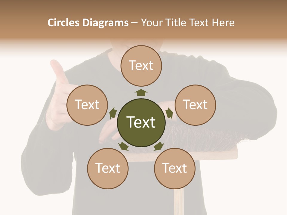 Worker Jumper  PowerPoint Template