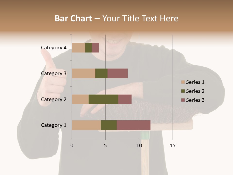 Worker Jumper  PowerPoint Template