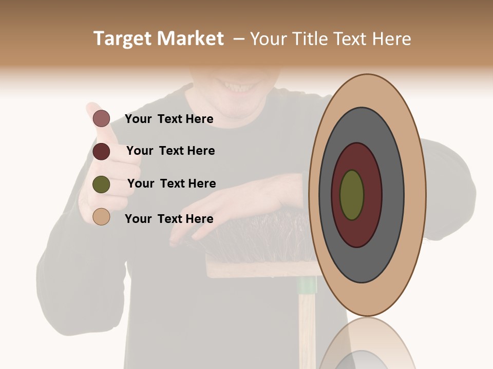 Worker Jumper  PowerPoint Template