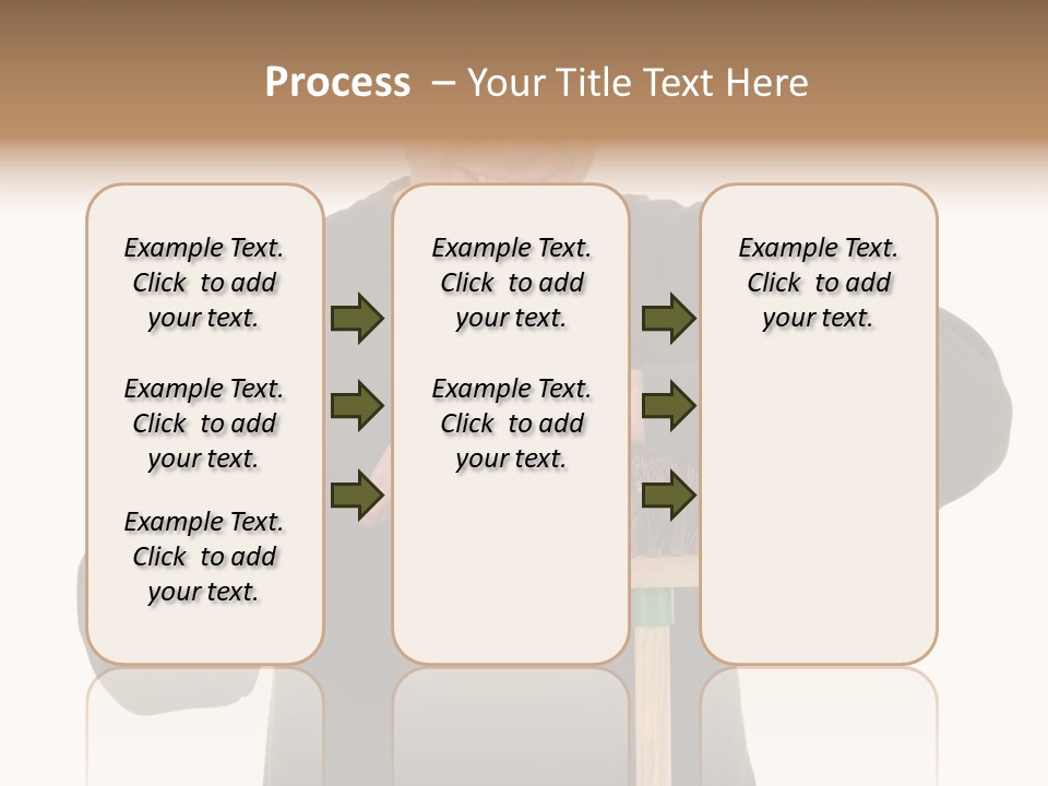 Worker Jumper  PowerPoint Template