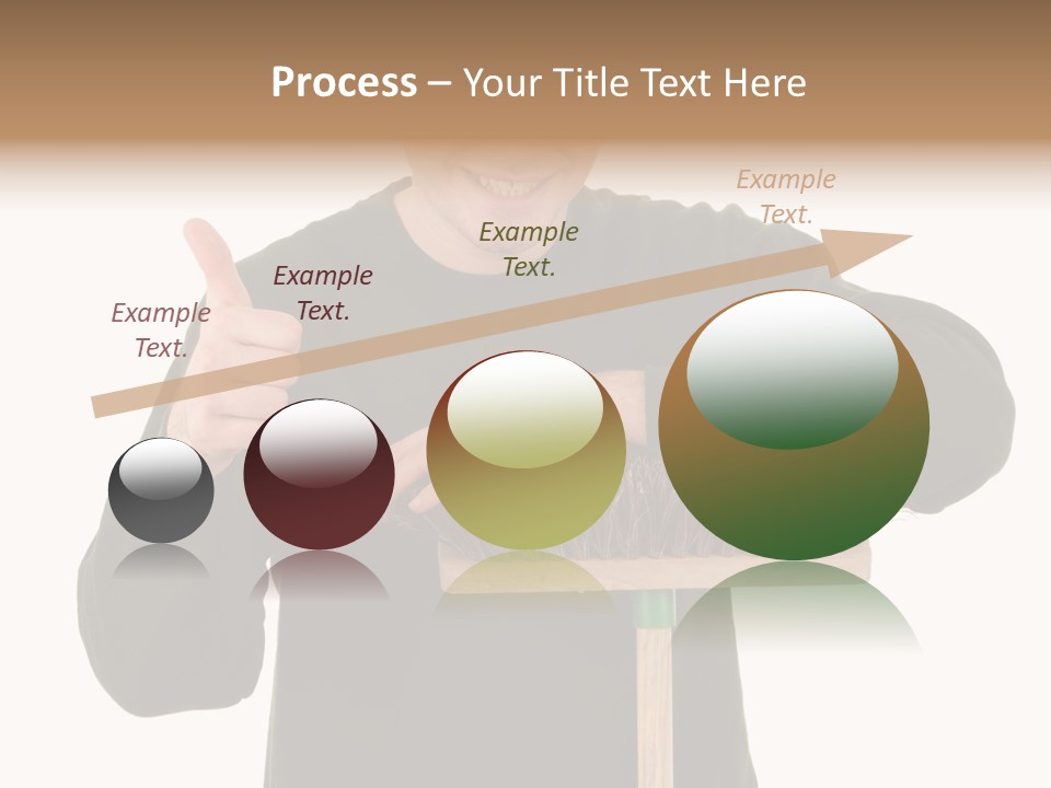 Worker Jumper  PowerPoint Template