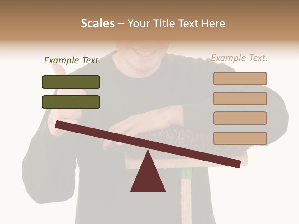 Worker Jumper  PowerPoint Template