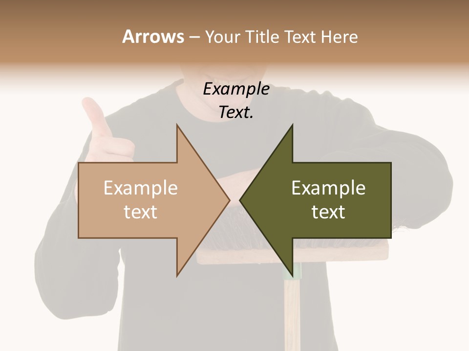 Worker Jumper  PowerPoint Template