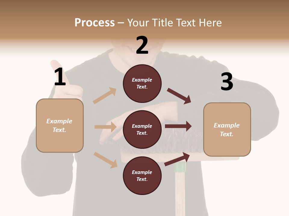 Worker Jumper  PowerPoint Template