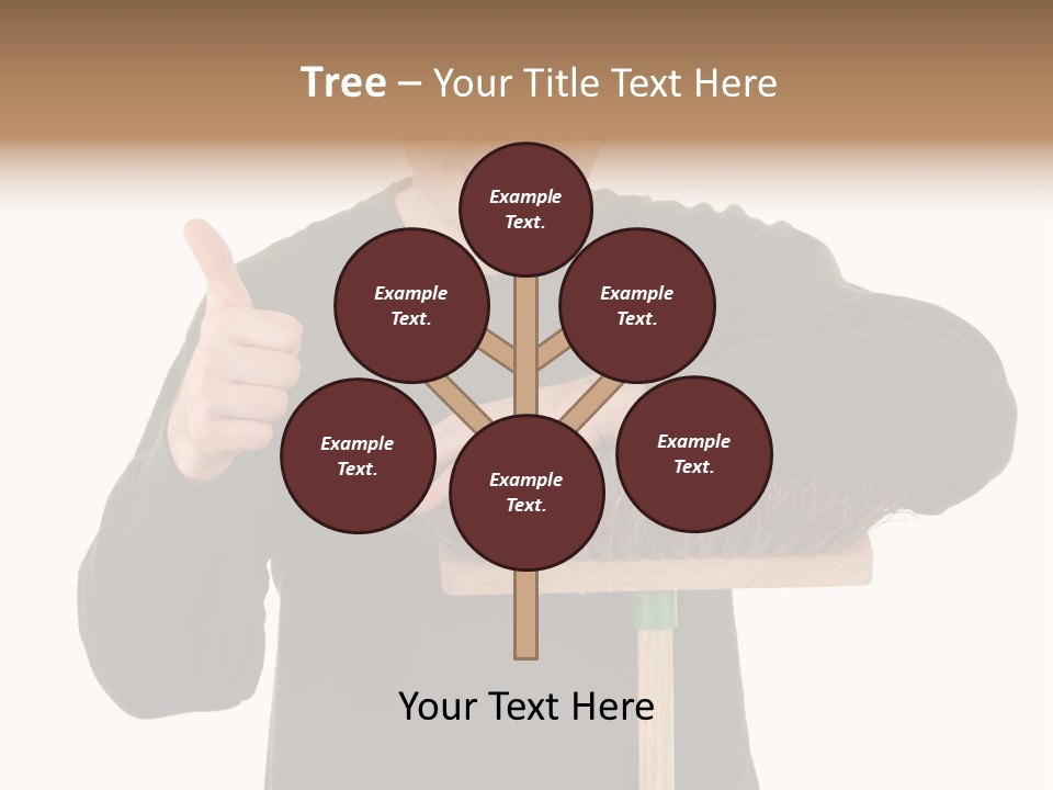 Worker Jumper  PowerPoint Template