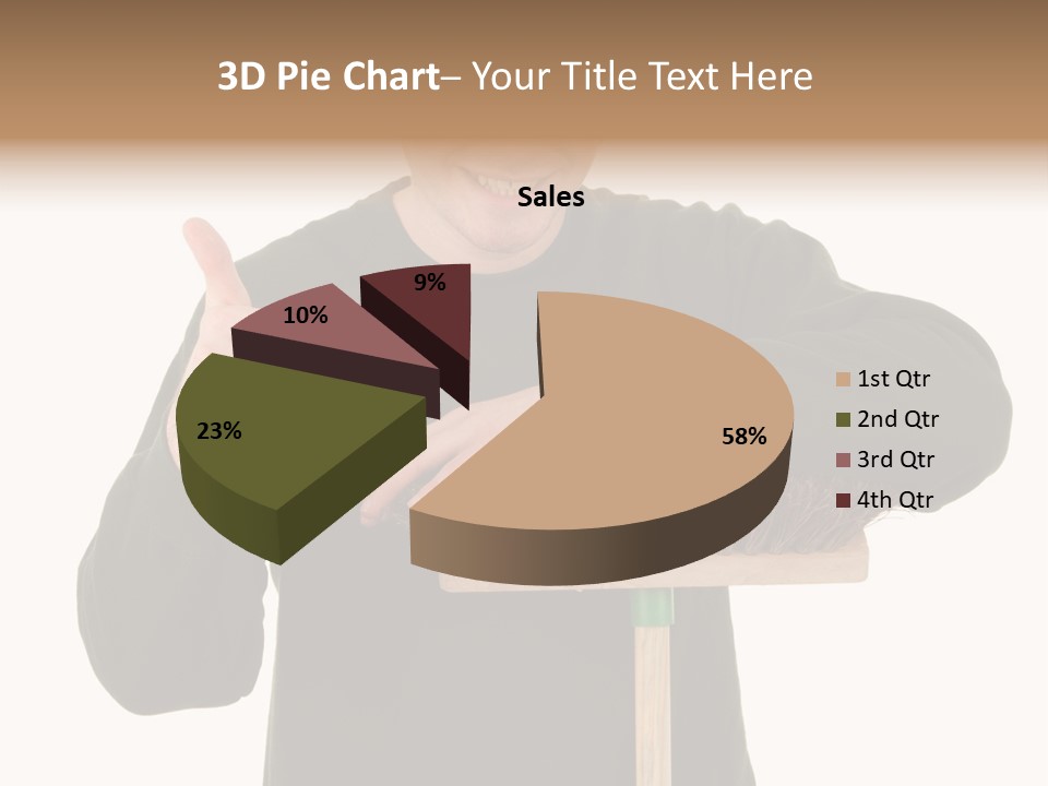 Worker Jumper  PowerPoint Template