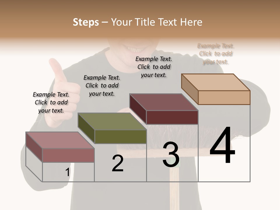 Worker Jumper  PowerPoint Template