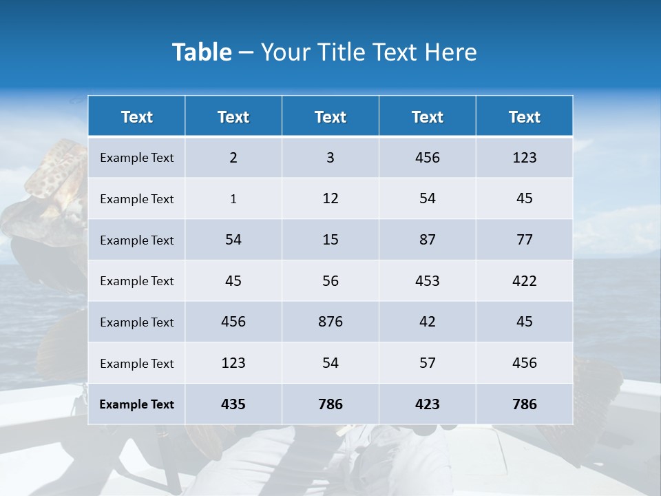 A Man On A Boat Holding A Large Fish PowerPoint Template