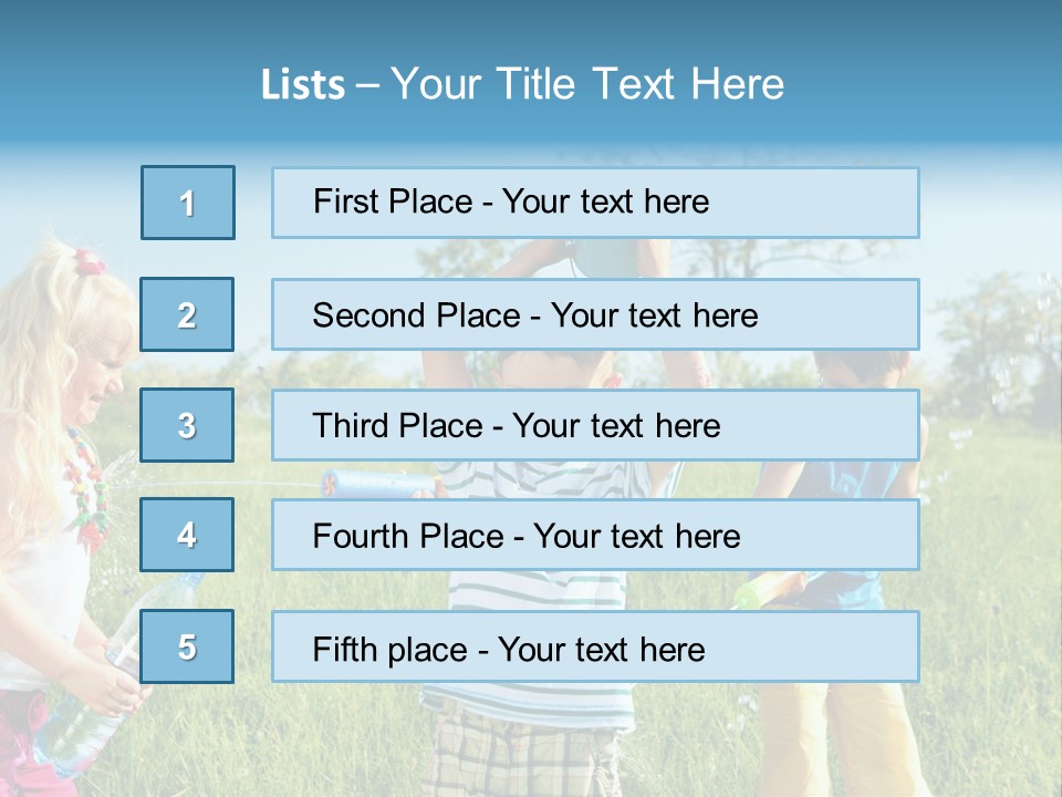 Thong Diet Fit PowerPoint Template