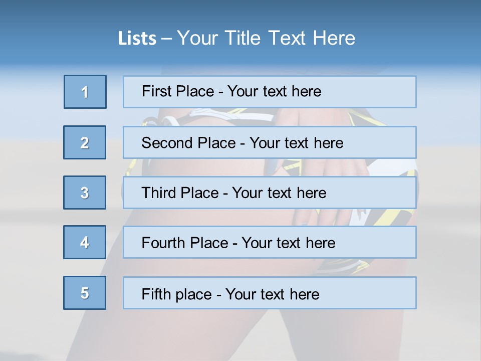 Thong Diet Fit PowerPoint Template
