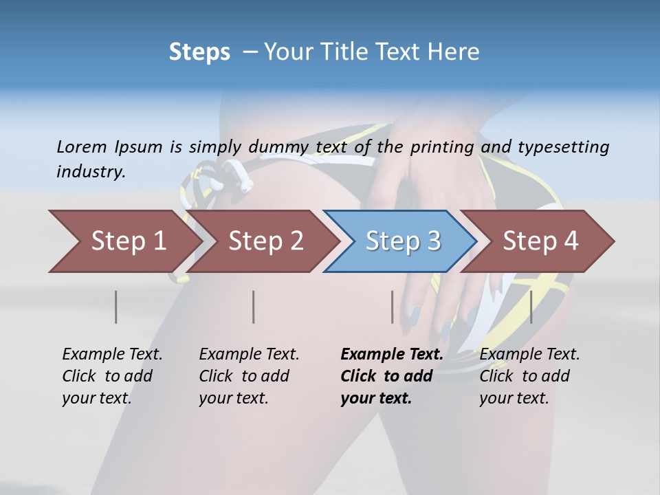Thong Diet Fit PowerPoint Template