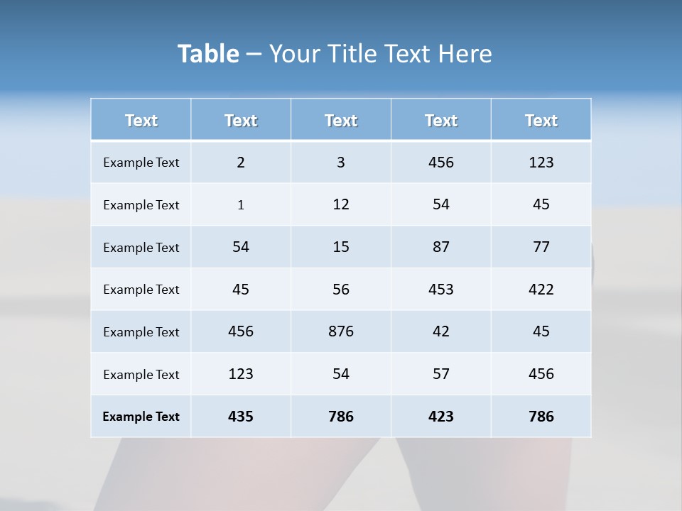 Thong Diet Fit PowerPoint Template