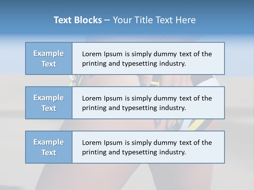 Thong Diet Fit PowerPoint Template