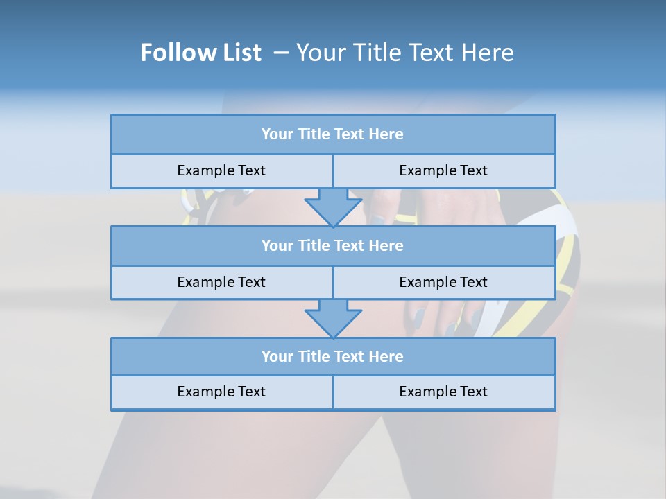 Thong Diet Fit PowerPoint Template