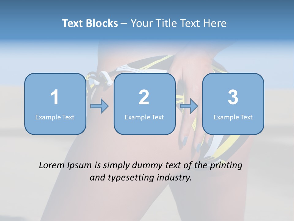 Thong Diet Fit PowerPoint Template