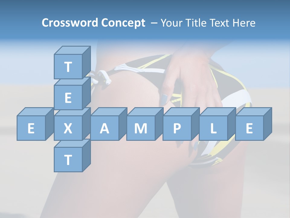 Thong Diet Fit PowerPoint Template