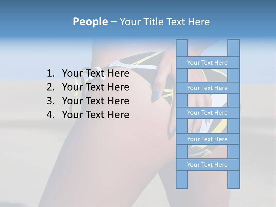 Thong Diet Fit PowerPoint Template