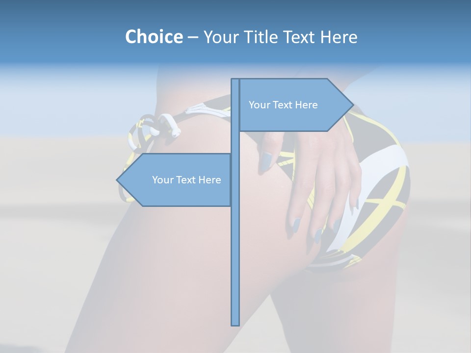 Thong Diet Fit PowerPoint Template