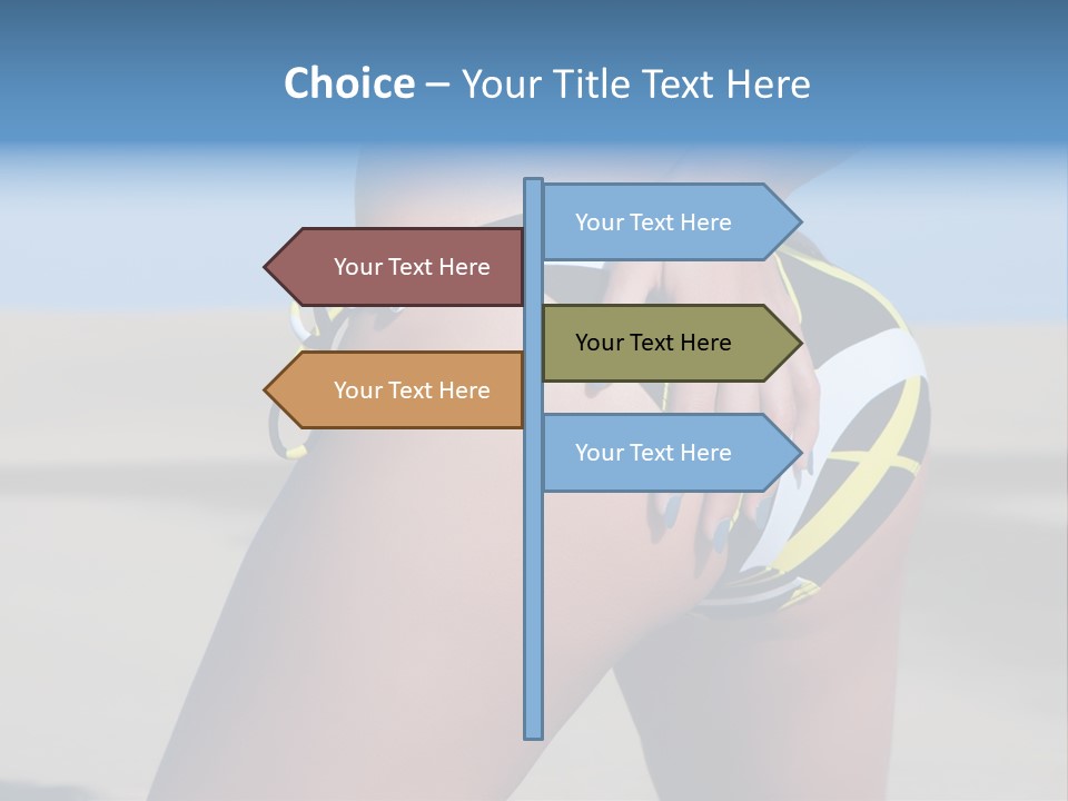 Thong Diet Fit PowerPoint Template