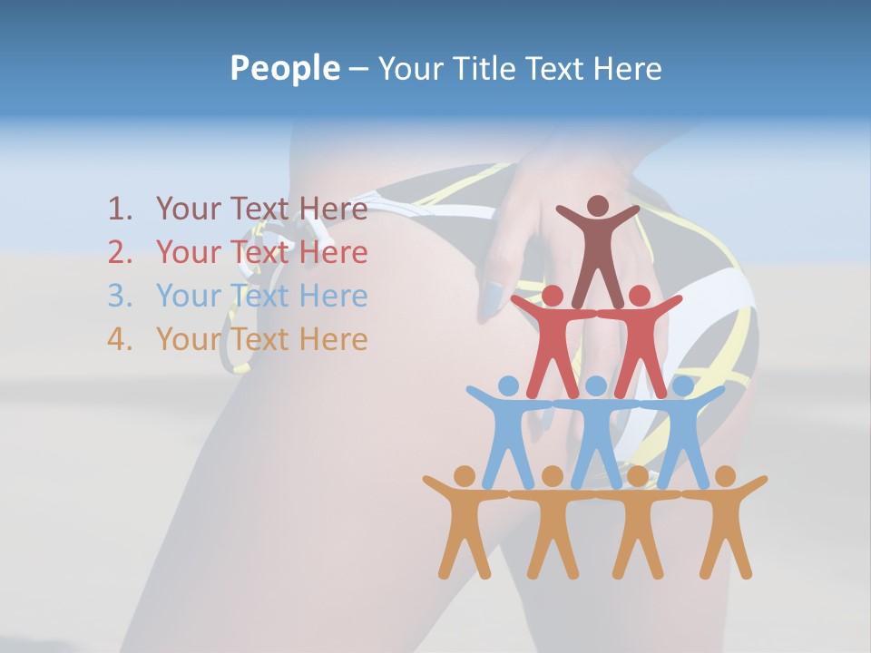 Thong Diet Fit PowerPoint Template