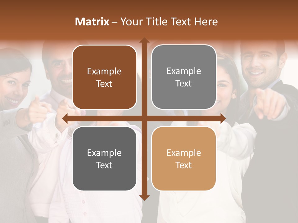 Selecting Person Union PowerPoint Template