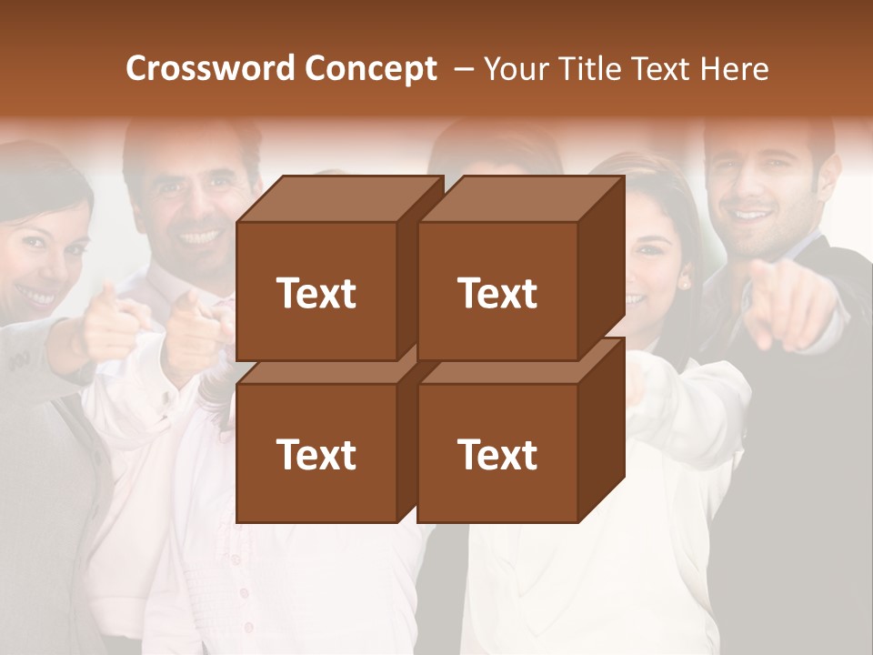 Selecting Person Union PowerPoint Template