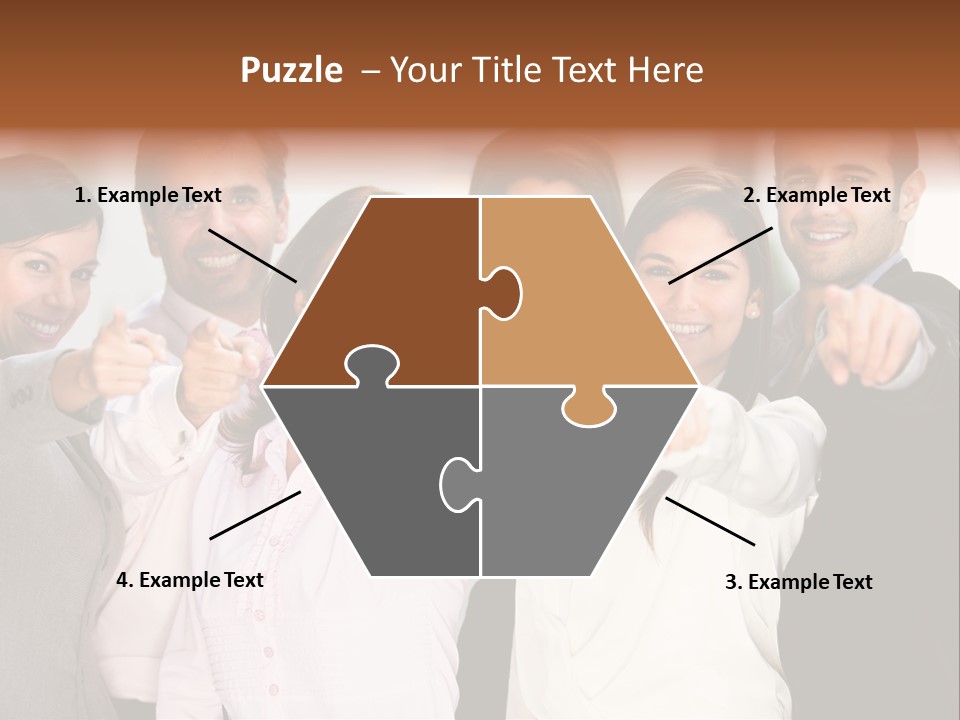Selecting Person Union PowerPoint Template