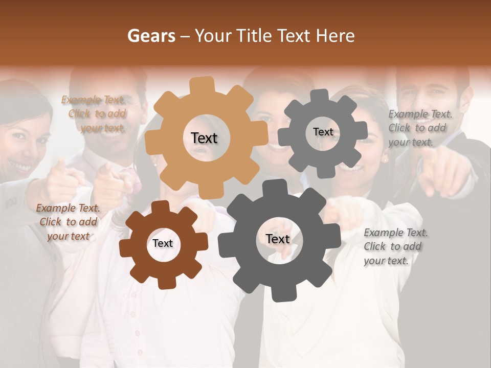 Selecting Person Union PowerPoint Template