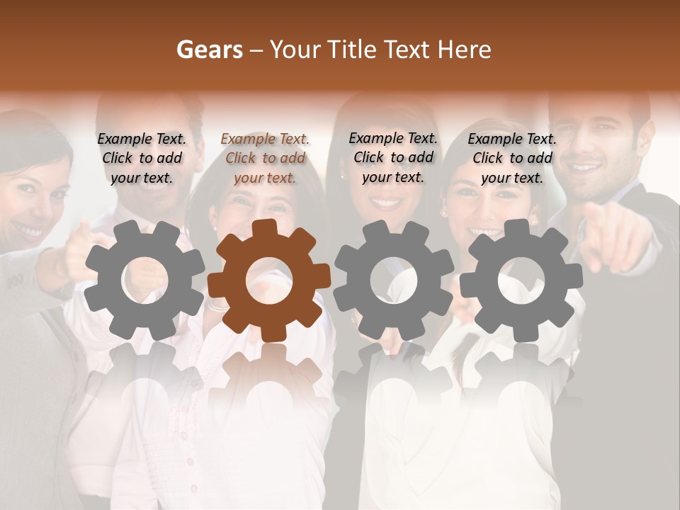 Selecting Person Union PowerPoint Template