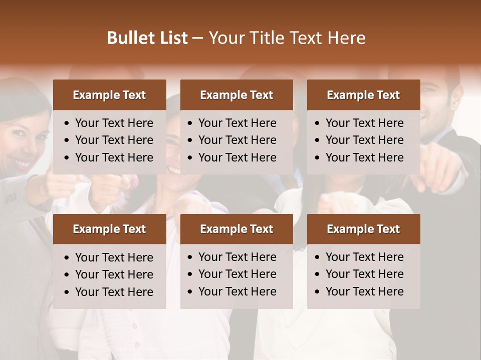 Selecting Person Union PowerPoint Template