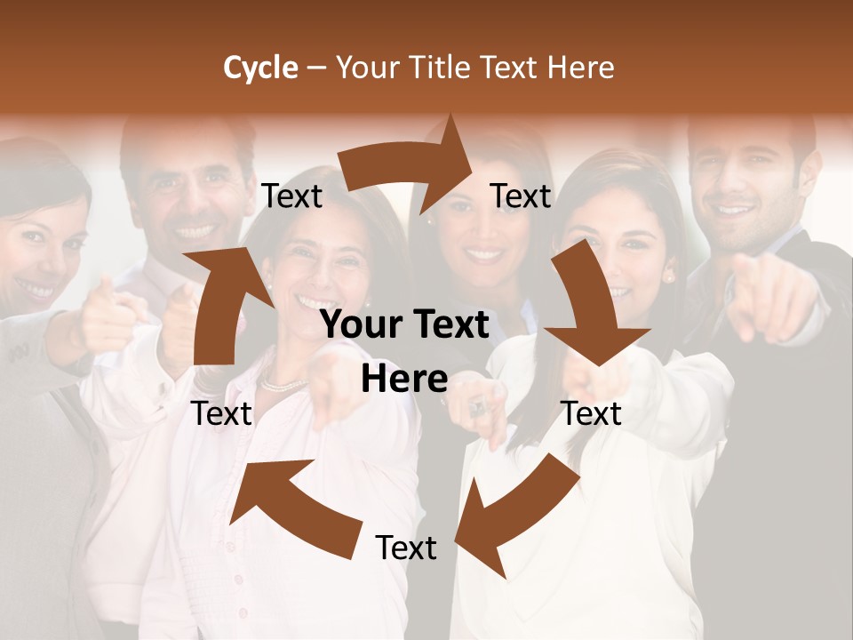 Selecting Person Union PowerPoint Template