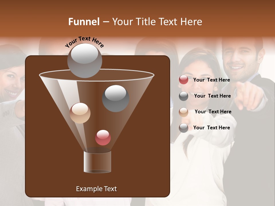 Selecting Person Union PowerPoint Template