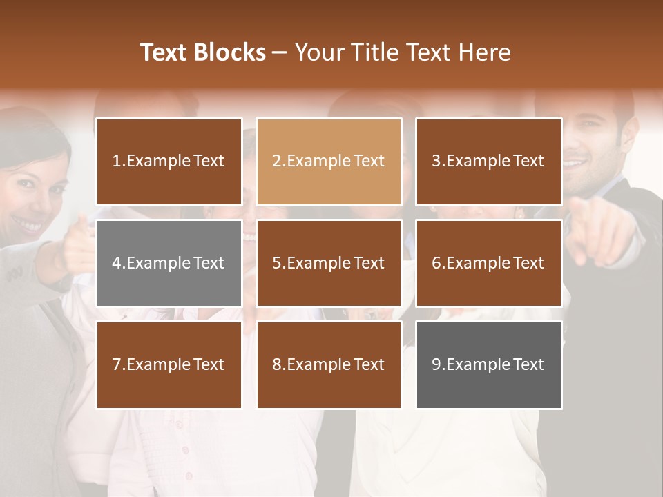 Selecting Person Union PowerPoint Template