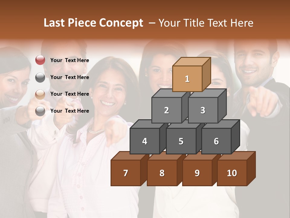 Selecting Person Union PowerPoint Template