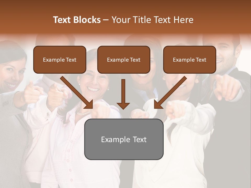 Selecting Person Union PowerPoint Template