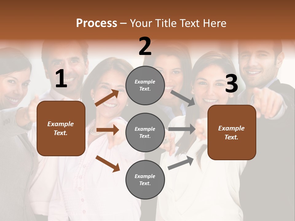 Selecting Person Union PowerPoint Template