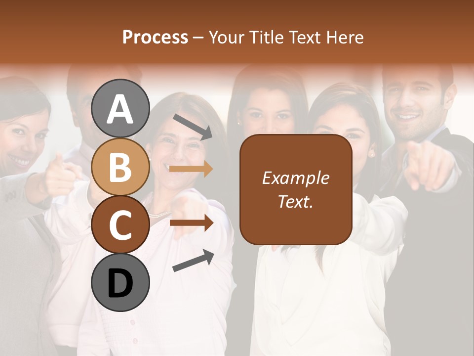 Selecting Person Union PowerPoint Template